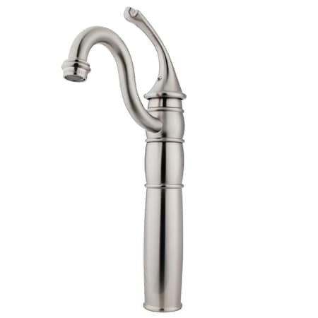 Kingston Brass Vessel Sink Faucet, Brushed Nickel KB1428GL